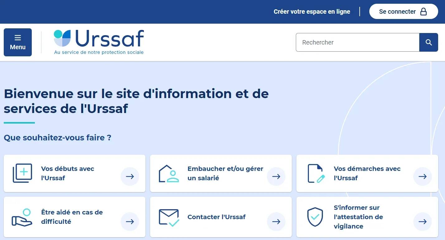 problèmes techniques courants sur le site URSSAF problèmes techniques courants sur le site URSSAF