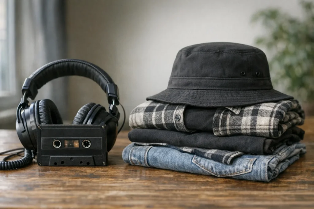 Quel style vestimentaire est également un format de fichier audio ?