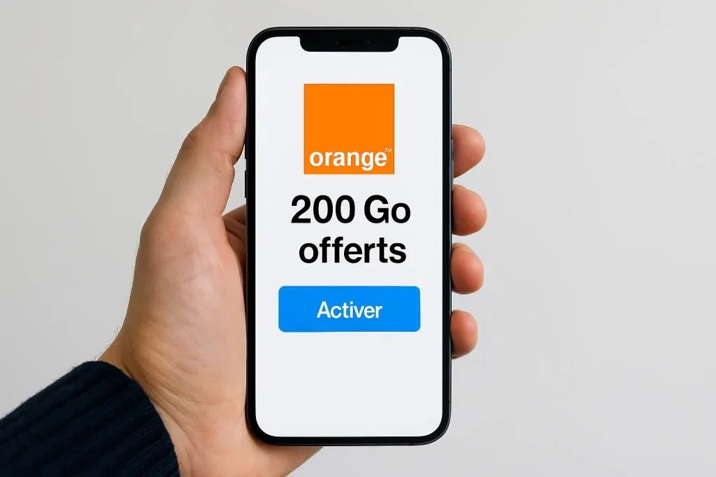 comment activer les 200 go offert par orange